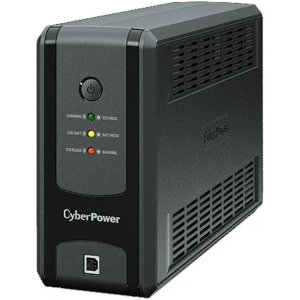 CYBERPOWER UT850EIG Line-Interactive UPS 850VA/425W 4 IEC outlets - UK Input Power cord (tail type + UK Plug) - NO INTERFACE with front USB port