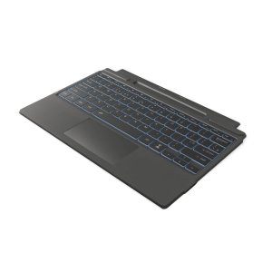 Standivarius Backlit Freedom keyboard offers the same functionality as a MS Surface Pro keyboard plus Bluetooth connectivity and a built-in USB-C charged battery. This allows the keyboard to be positioned for ergonomic use especially when the Surface Pro