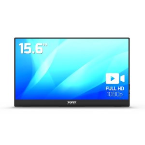 Port Designs PORT computer monitor 39.6 cm (15.6") 1920 x 1080 pixels Full HD LCD Black
