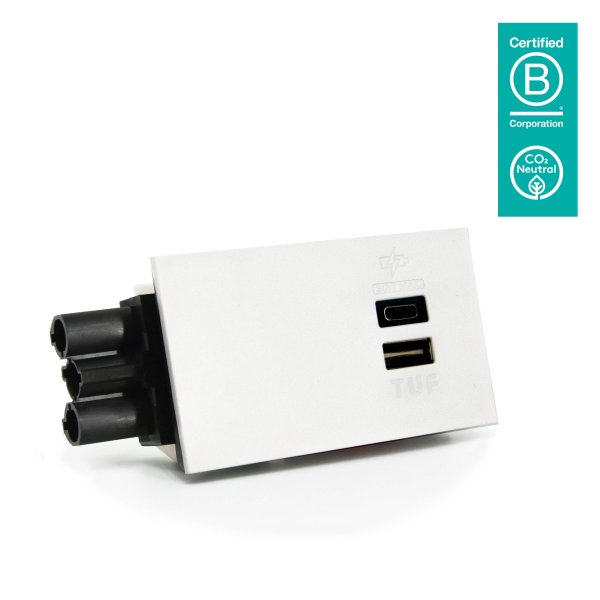 Dataflex 26.100 mobile device charger Universal White AC Indoor