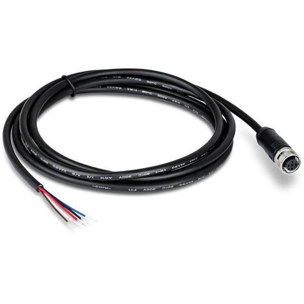 Trendnet TI-CP02 power cable Black 2 m M12