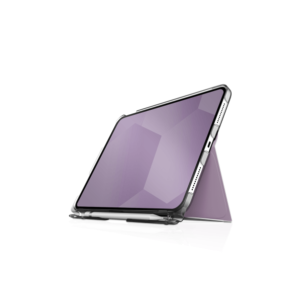 STM STM-222-383KX-04 tablet case 27.7 cm (10.9") Folio Purple, Transparent