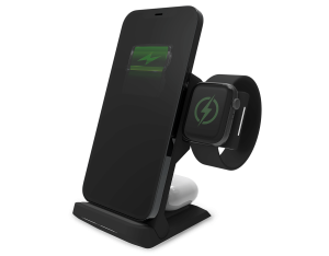 STM ChargeTree Go Headphones, Smartphone, Smartwatch, Watch Black USB Wireless charging Indoor