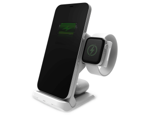 STM ChargeTree Go Headphones, Smartphone, Smartwatch, Watch White USB Wireless charging Indoor