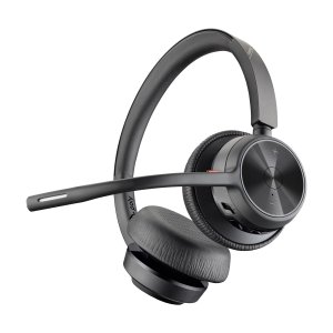 Poly Voyager 4320 USB-C Headset +BT700 dongle +Charging Stand