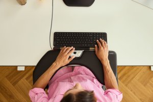 Contour Design Underarm support, Wrist rest, RollerMouse Max