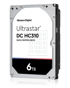 Western Digital Ultrastar DC HC310 internal hard drive 6 TB 7200 RPM 256 MB 3.5" SAS