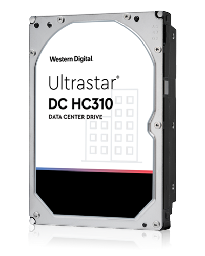 Western Digital Ultrastar DC HC310 (7K6) internal hard drive 4 TB 7200 RPM 256 MB 3.5" SAS