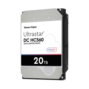 Western Digital Ultrastar DC HC560 internal hard drive 20 TB 7200 RPM 512 MB 3.5″ SAS / Serial ATA II