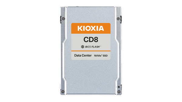 Kioxia CD8-R 2.5" 15.4 TB PCI Express 4.0 NVMe BiCS FLASH TLC