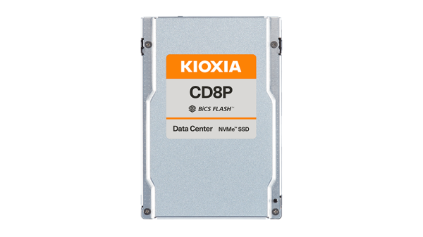 Kioxia 15360 Condor D8P-R KCD8XPUG15T3 SIE 2.5" 15.4 TB PCI Express 5.0 NVMe BiCS FLASH TLC