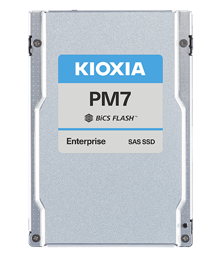 Kioxia PM7-R 2.5" 15.4 TB SAS BiCS FLASH TLC