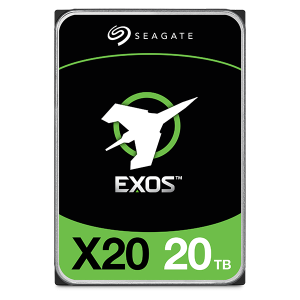 Seagate Enterprise Exos X20 3.5" 20 TB Serial ATA III