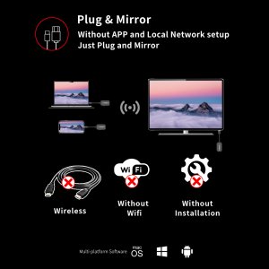 Terzomen AirLink Wireless Projection Transmitter Dongle - USB-C Version