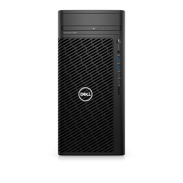 DELL Precision 3660 Intel® Core™ i7 i7-12700 16 GB DDR5-SDRAM 512 GB SSD NVIDIA Quadro T1000 Windows 10 Pro Tower Workstation Black