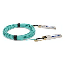 AddOn Networks 02311KNQ-1M-AO InfiniBand/fibre optic cable QSFP28 AOC Green