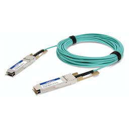 AddOn Networks 02311KNQ-3M-AO InfiniBand/fibre optic cable QSFP28 AOC Green