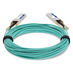 AddOn Networks 02311KNQ-3M-AO InfiniBand/fibre optic cable QSFP28 AOC Green