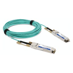 Huawei 02311KNQ-7M Compatible TAA Compliant 100GBase-AOC QSFP28 Active Optical Cable (850nm, MMF, 7m)