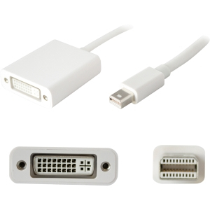 AddOn Networks 0B47090-AO video cable adapter 0.2 m Mini DisplayPort DVI White