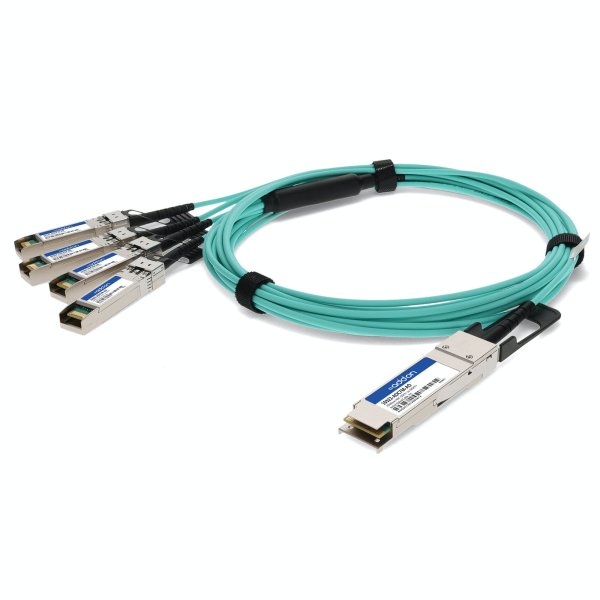 7 m, AOC, QSFP+ - 4x SFP+