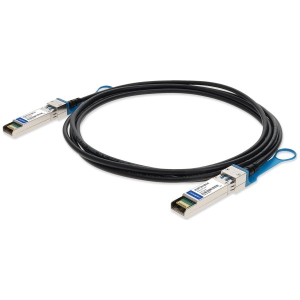 Brocade (Formerly) 10G-SFPP-TWX-P-0601 Compatible TAA Compliant 10GBase-CU SFP+ to SFP+ Direct Attach Cable (Passive Twinax, 6m)