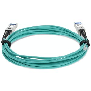 Brocade (Formerly) 10GE-SFPP-AOC-0901 Compatible TAA Compliant 10GBase-AOC SFP+ to SFP+ Active Optical Cable (850nm, MMF, 9m)