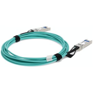 Brocade (Formerly) 10GE-SFPP-AOC-0901 Compatible TAA Compliant 10GBase-AOC SFP+ to SFP+ Active Optical Cable (850nm, MMF, 9m)