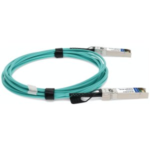 Brocade (Formerly) 10GE-SFPP-AOC-0901 Compatible TAA Compliant 10GBase-AOC SFP+ to SFP+ Active Optical Cable (850nm, MMF, 9m)