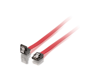 Equip SATA II Cable, Angled, 0.5m