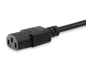 High Quality Power Cord,C13 to Schuko, 3.0M, Black