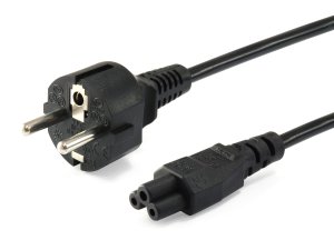 High Quality Power Cord,C5 to Schuko, 3.0M, Black