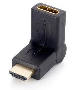 HDMI Adapter 45° Foldable, M/F