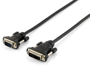 DVI-A to HD15 VGA Adapter Cable, 1.8m
