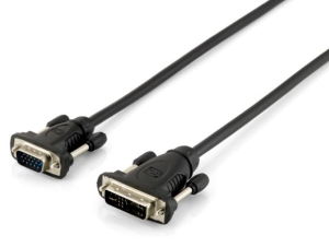 Equip DVI-A to HD15 VGA Cable, 1.8m