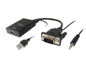 VGA to HDMI Adapter with Audio