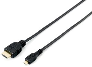 Micro High Speed HDMI Cable with Ethernet, 2.0m