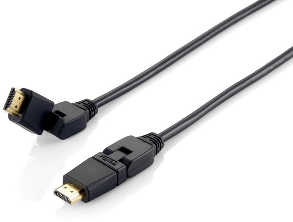 Equip Swivel HDMI 2.0 Cable, 5m, Swivel plug