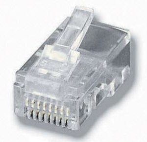 Modular Plug, 8P8C, 100 pcs