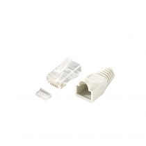 Cat.6 RJ45 Plug Set, 100 pcs