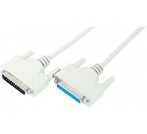 DB25 extension cable M/F-10 m