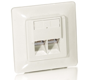 Cat.5e German Modular Outlet Set