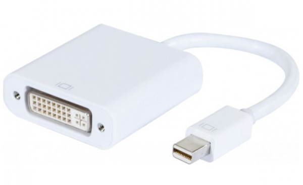 CUC Exertis Connect 127385 video cable adapter 0.1 m DVI-D Mini DisplayPort White