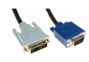 DVI-A to VGA Single Link Cable, 5m