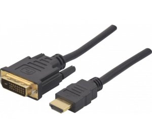 CUC Exertis Connect 127875 video cable adapter 2 m HDMI DVI Black CUC Exertis Connect 127875 video cable adapter 2 m HDMI DVI Black