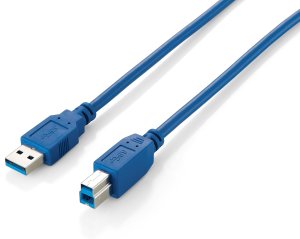 USB 3.0 Connection Cable, A/M to B/M, 1.0m