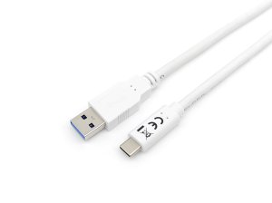 USB 3.2 Gen 1 Type-C to A Cable, M/M , 1 m