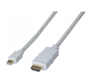 Hypertec 128422-HY video cable adapter 2 m Mini DisplayPort HDMI White Hypertec 128422-HY video cable adapter 2 m Mini DisplayPort HDMI White