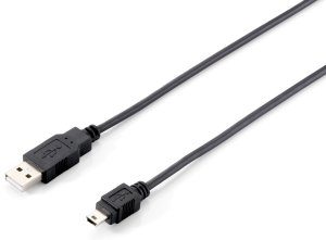 Equip USB 2.0 Type A to Mini-B Cable, 1.8m