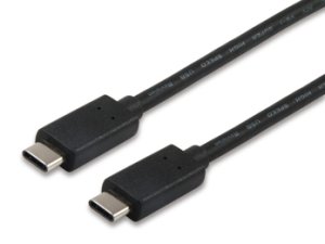 USB 2.0, USB C - USB C, 1m, M/M